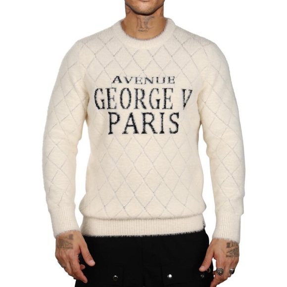 Avenue George V of Paris Other - Men’s Designer Off White Avenue George V of Paris sweater 100% authentic